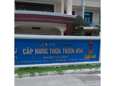 Công ty Cổ Phần Cấp Nước Thừa Thiên Huế 